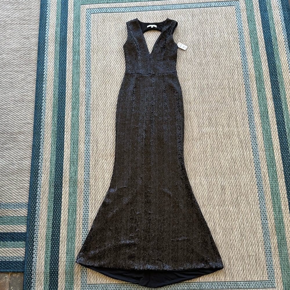 Dress the Population sequin gown. Used once.